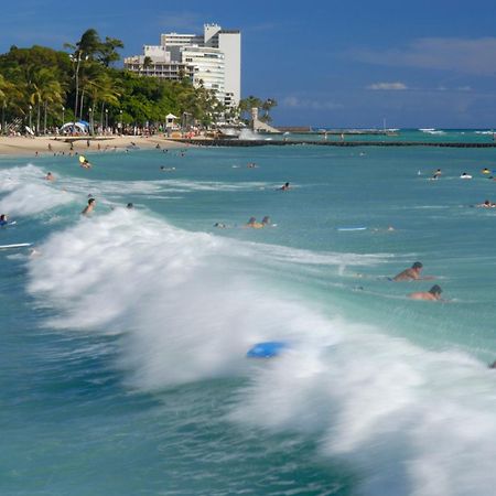 Renovated With City View At Aqua Palms Waikiki Honolulu Exteriör bild